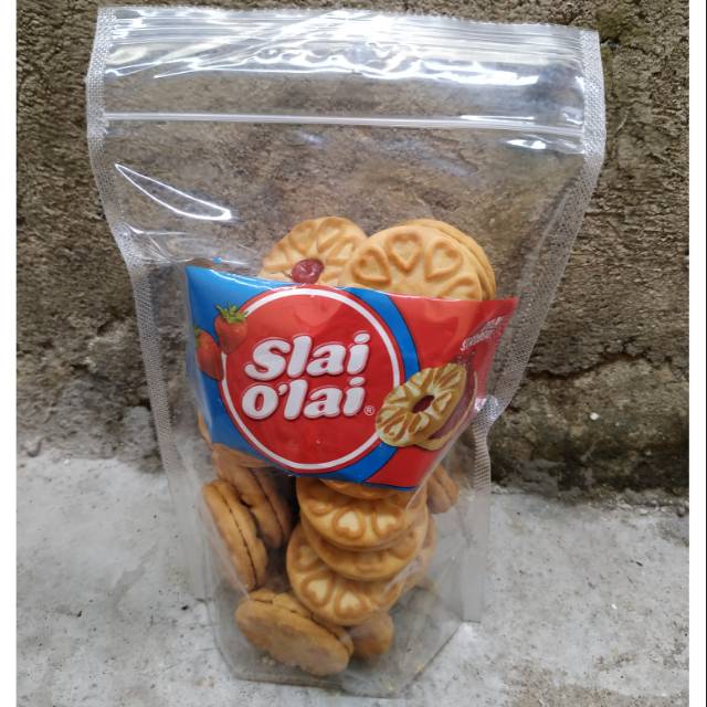 Snack Kiloan Original / Slai olai repack 250gr/rasa strawberry