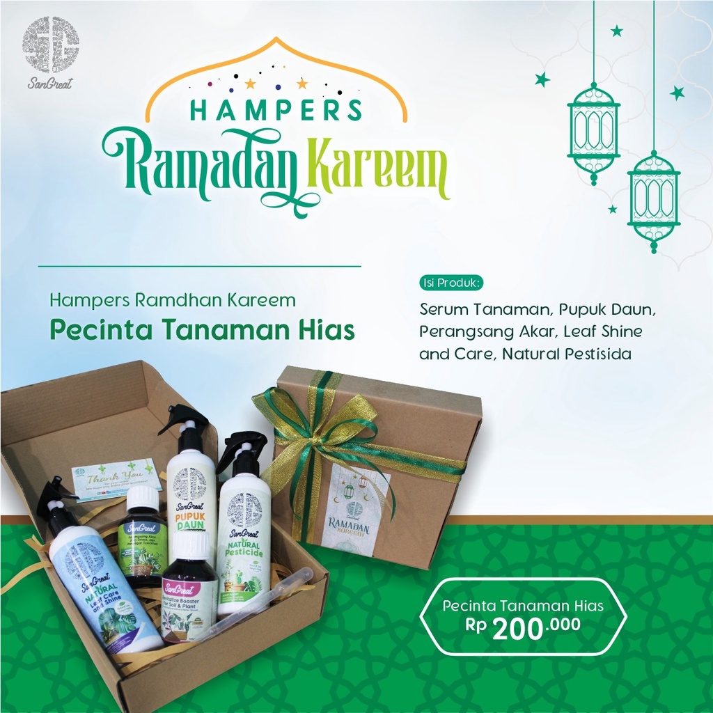 Hampers Ramadhan Untuk Pecinta Tanaman Hias