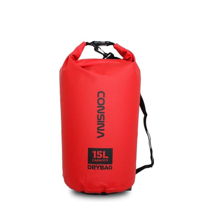 PR00M000 Dry Bag 15L Consina Waterproof drybag Outdoor 15 Liter Tas Anti Air Murah