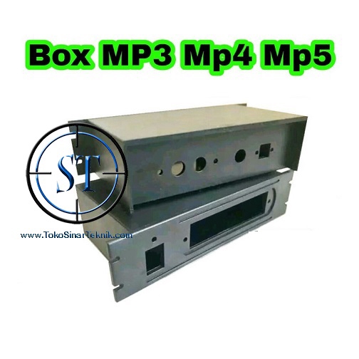 Box Hitam Plastik Modul / Kotak Plastik Module Mp3 Mp4 Mp5 Digital Player Bluetooth Amplifier Mini