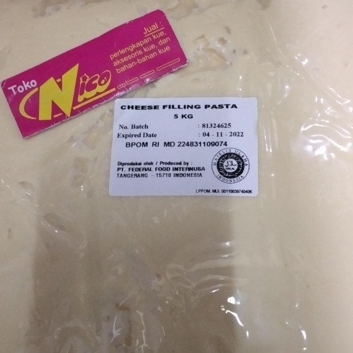 

elmer cheese filling pasta 1 kg grab gojek
