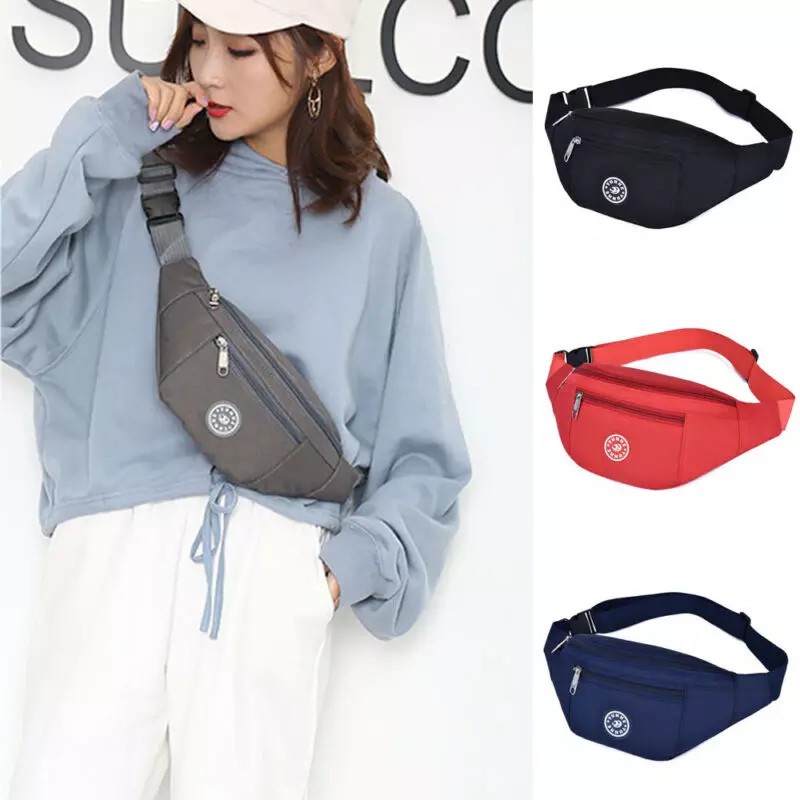 Charyatink - Waistbag Fashion Pria Wanita OOTD selempang bisa untuk anak