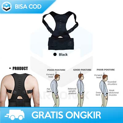 ALAT TERAPI MAGNETIK PENEGAK PUNGGUNG PRIA TAFFSPORT BELT SIZE XL ORI