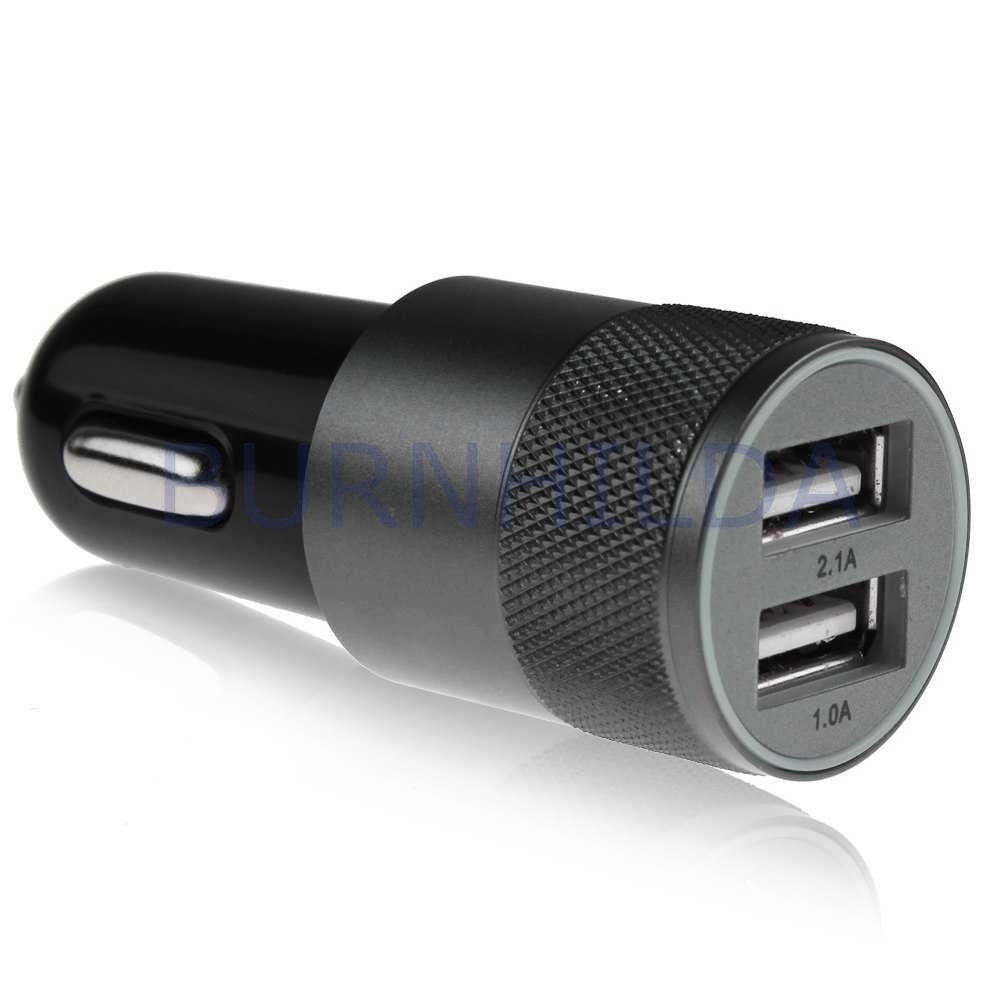 Charger Dual USB Car Charger 2.1A accesoris mobil motor burnhilda