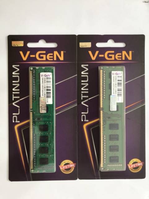 DDR3 2GB PC-12800 / 1600MHz V-GeN Platinum Longdimm RAM Vgen