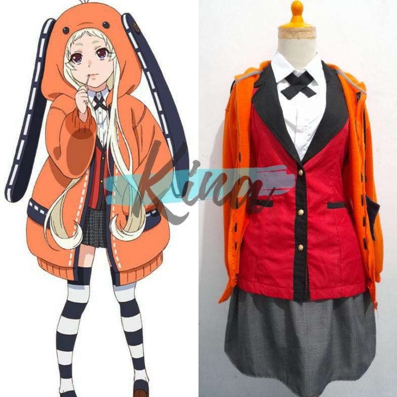 COD Kakegurui Yomozuki Runa Cosplay Costume Anime Female