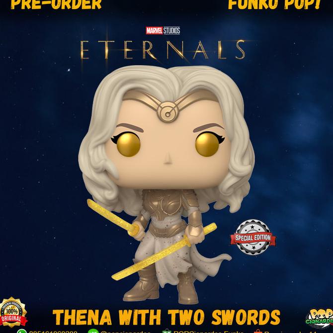 Funko POP Marvel - Eternals (2021) - Thena with Two Swords