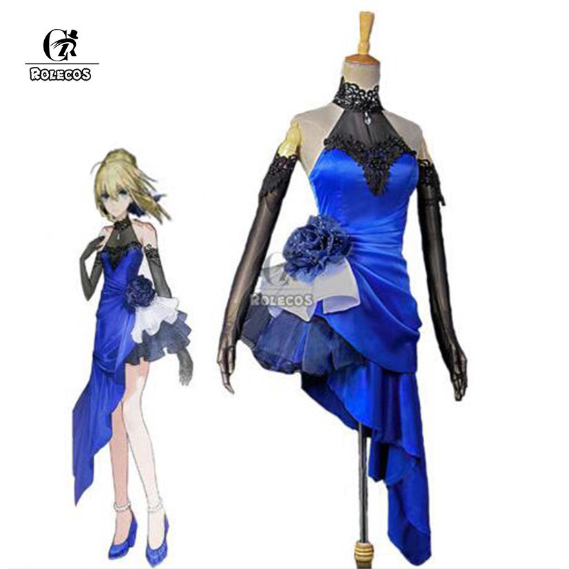 Japanese Anime Fate Stay Night Altria Pendragon Cosplay Costume Fate Zero Saber Arturia Pendragon Co