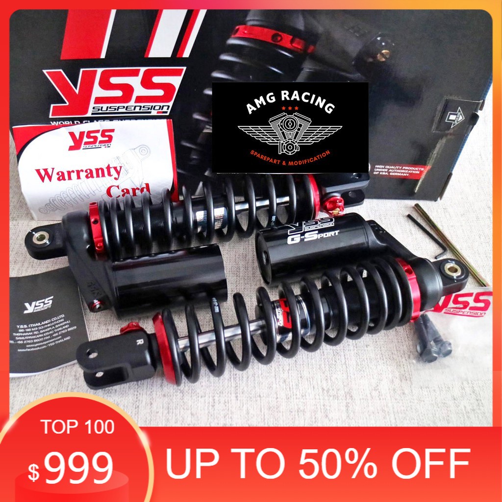 YSS PROMO Shock YSS G Sport Aerox 155 Black Series 305mm Shockbreaker