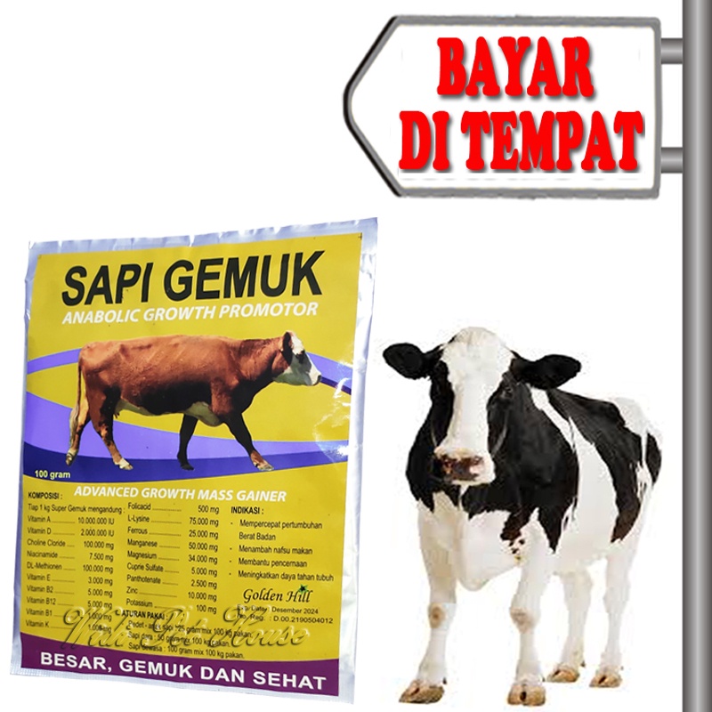 Vitamin Nafsu Makan Kambing Obat Penggemuk Sapi Gemuk