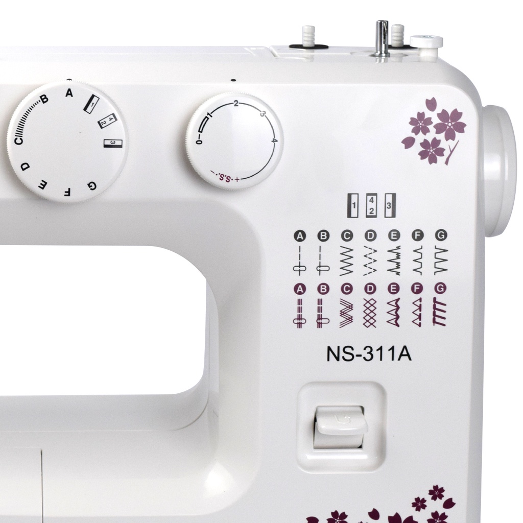 Mesin Jahit JANOME NS 311A/NS311A Portable Multifungsip