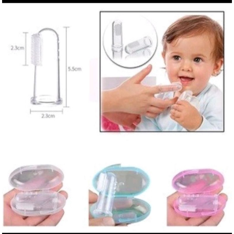 Sikat gigi Silicone Anak/Bayi