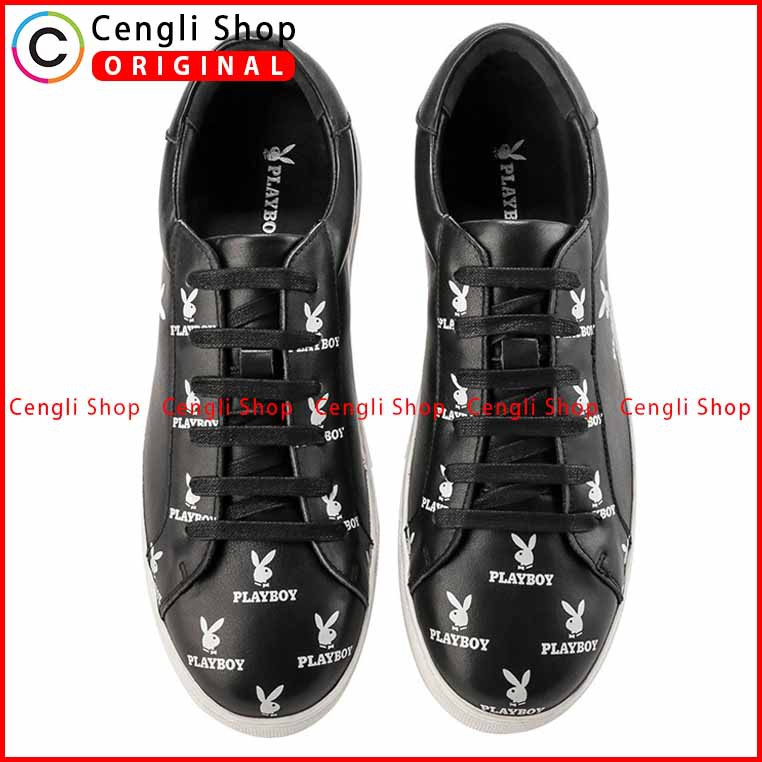 SEPATU PLAYBOY SNEAKER CASUAL PRIA ORIGINAL KULIT ASLI TERBARU PLK4