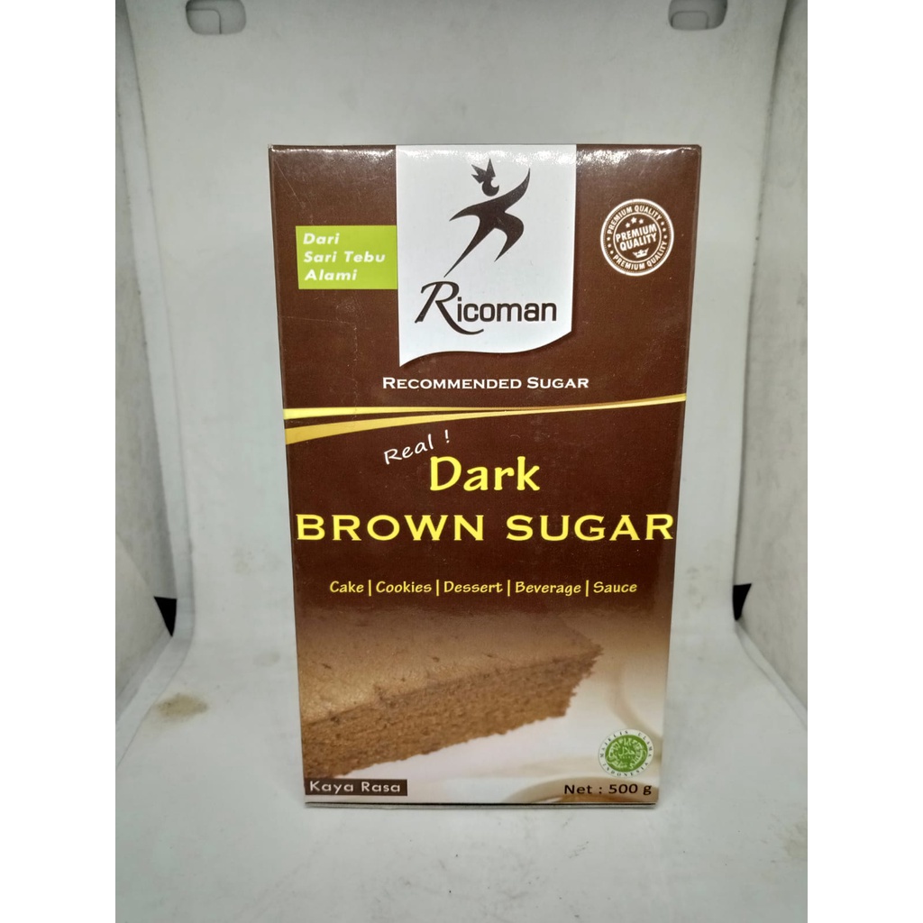 

Ricoman Dark Brown Sugar 500gr