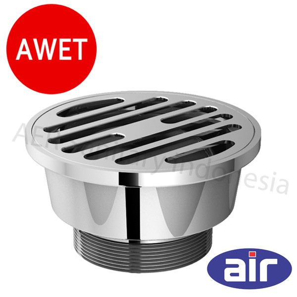 AIR Brass Floor Strainer - Pembuangan Air Lantai / Drainage SA CHR 02