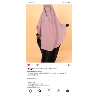 DITSY PRELOVED RAWDAH BLUSH