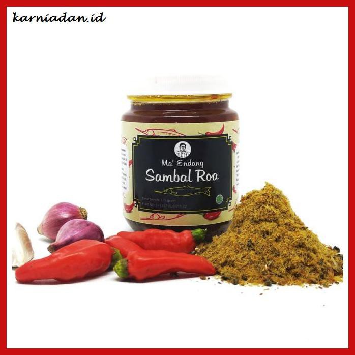 

Aneka-Sambal- Sambal Roa / Sambal Baby Cumi / Sambal Bawang (Dengan Garam Himalaya) - Ikan Roa