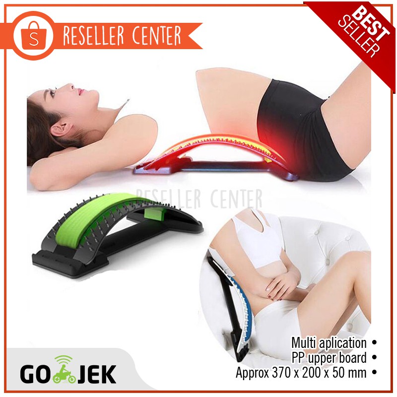 (Original) [SANDARAN LUMBAR] Alat Terapi Punggung Lumbar Spinal Support Waist Relax Mate / Sandaran