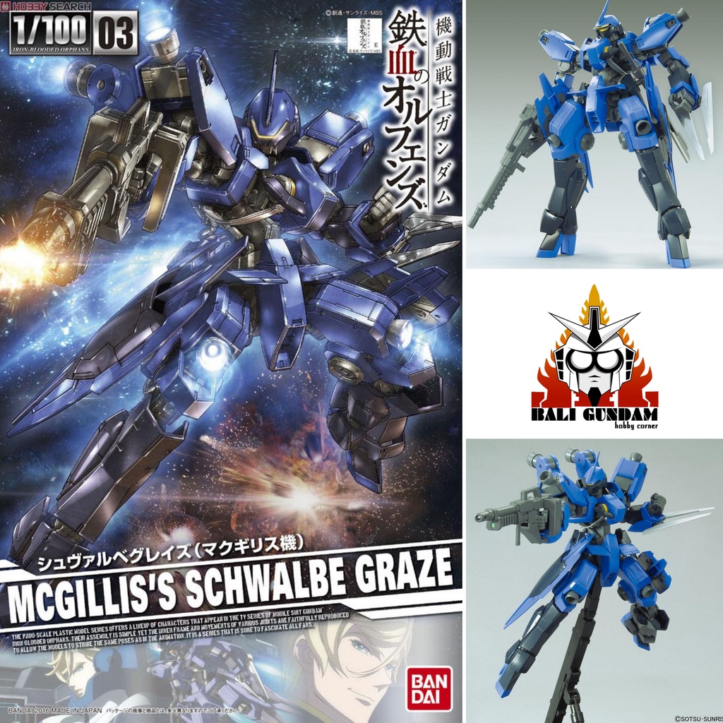 FM 1/100 EB-05S MCGILLIS SCHWALBE GRAZE Bali Gundam Hobby Corner Bandai