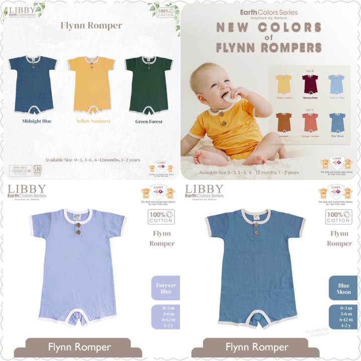 LibbyFlynn Romper earth color (1 pc)