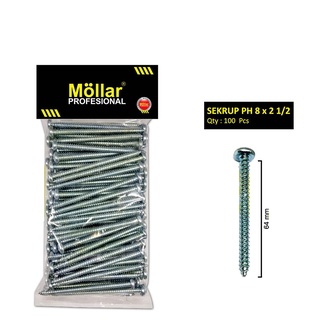 Jual Mollar Skrup Ph X Baut Sekrup Tapping Screw