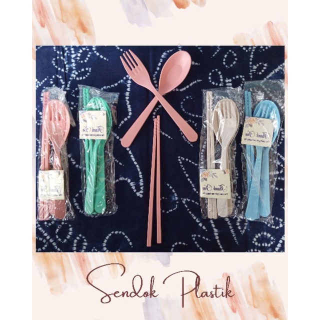 sendok plastik | souvernir pernikahan | souvenir Banjarbaru