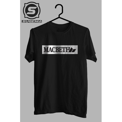 DI JUAL KAOS MACBETH - TSHIRT MACBETH - BAJU MACBETH - 01 MANTAP