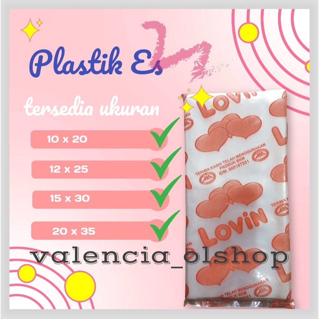 Jual Plastik Es Pe 4x23 45x23 10x20 12x25 15x30 17x35 20x35 Plastik Minyak Shopee Indonesia 4332