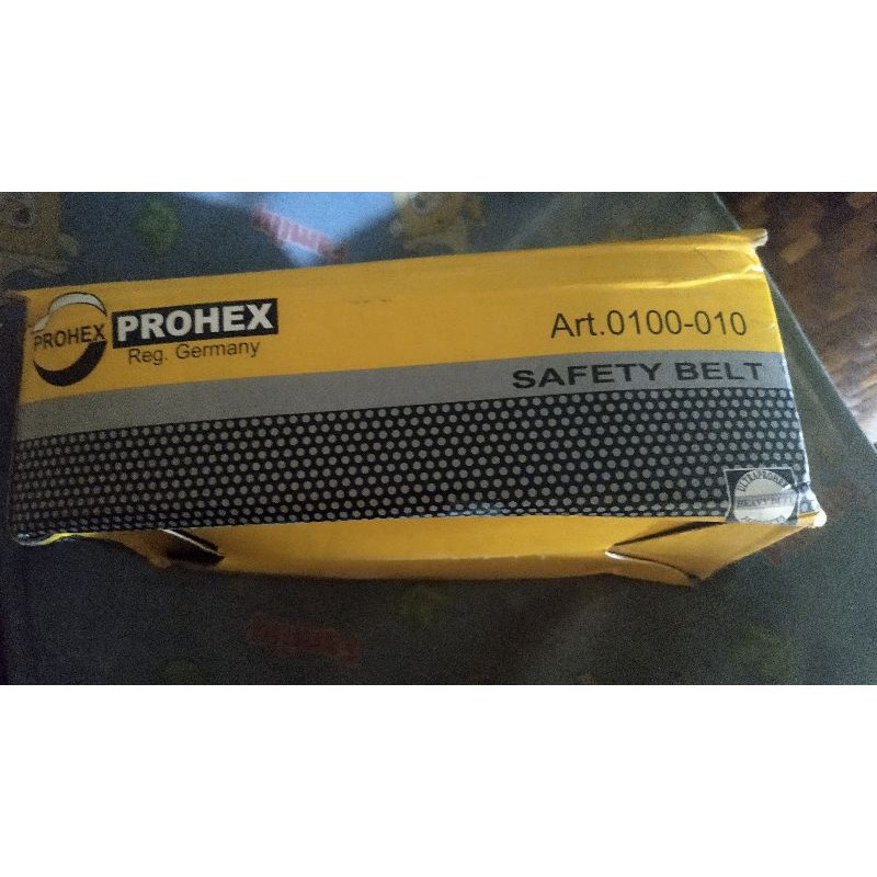safety belt merk prohex