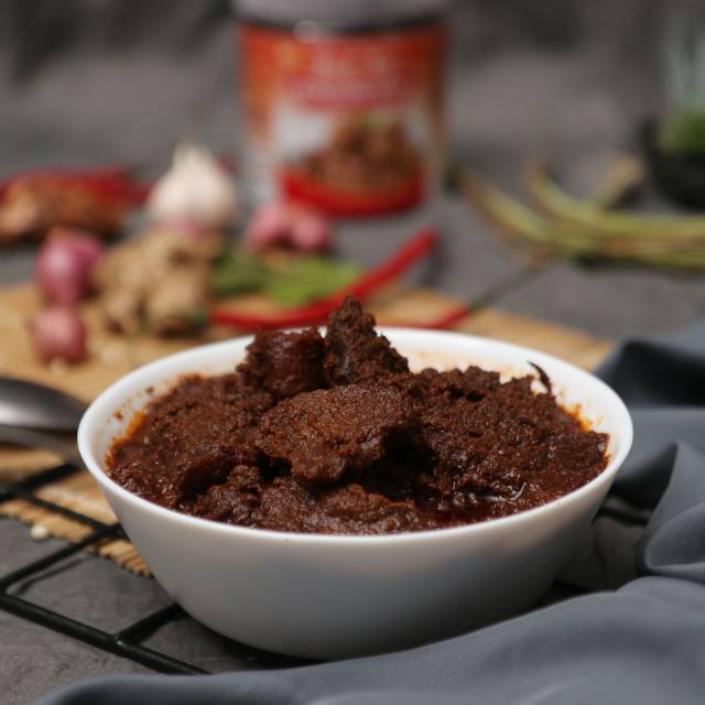 

Rendang kerig hitam rasa pedas Mak Tuo