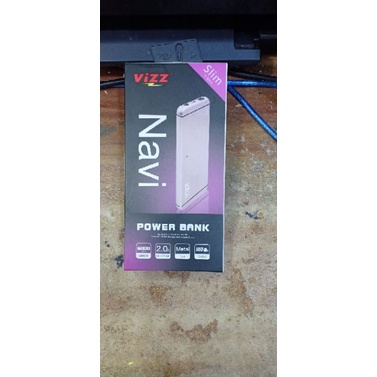 POWERBANK VIZZ NAVI 6000MAH REAL CAPACITY 6000MAH VIZZ