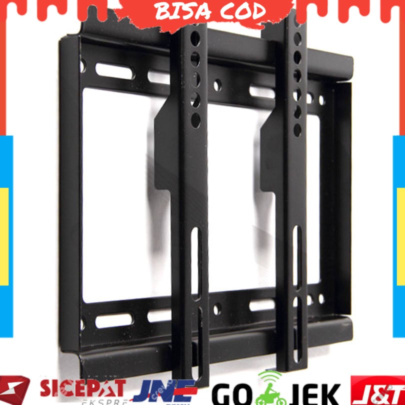 BISA COD CNSD TV Bracket Adjustble Kiri Kanan 1.3m Thick 200 x 200 Pitch 4.5cm 14-42 Inch TV