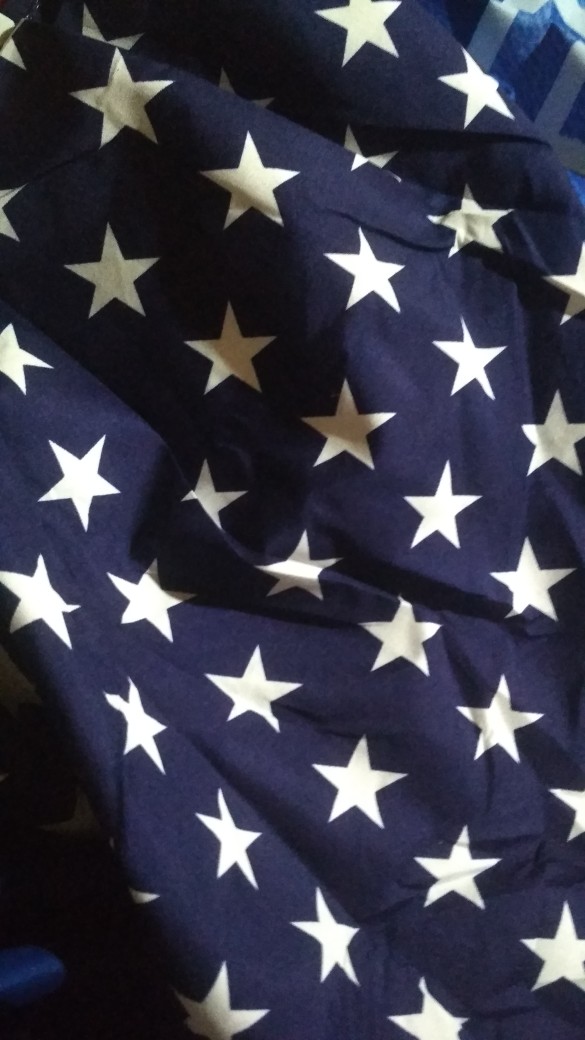 Id. California - Sprei Rumbai King Star And Stripe / Usa