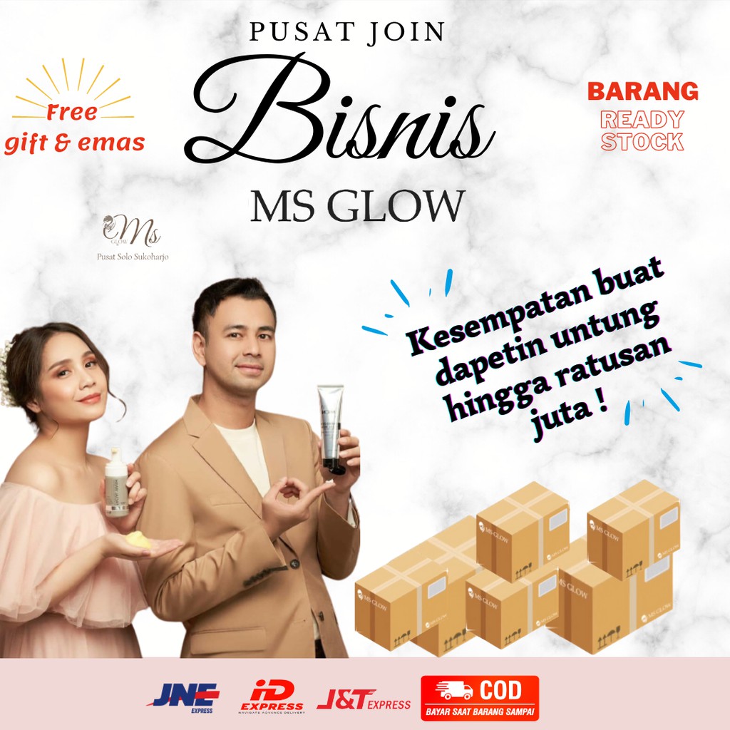 Join Reseller Member Skincare Ms Glow msglow ID Card Resmi | Shopee