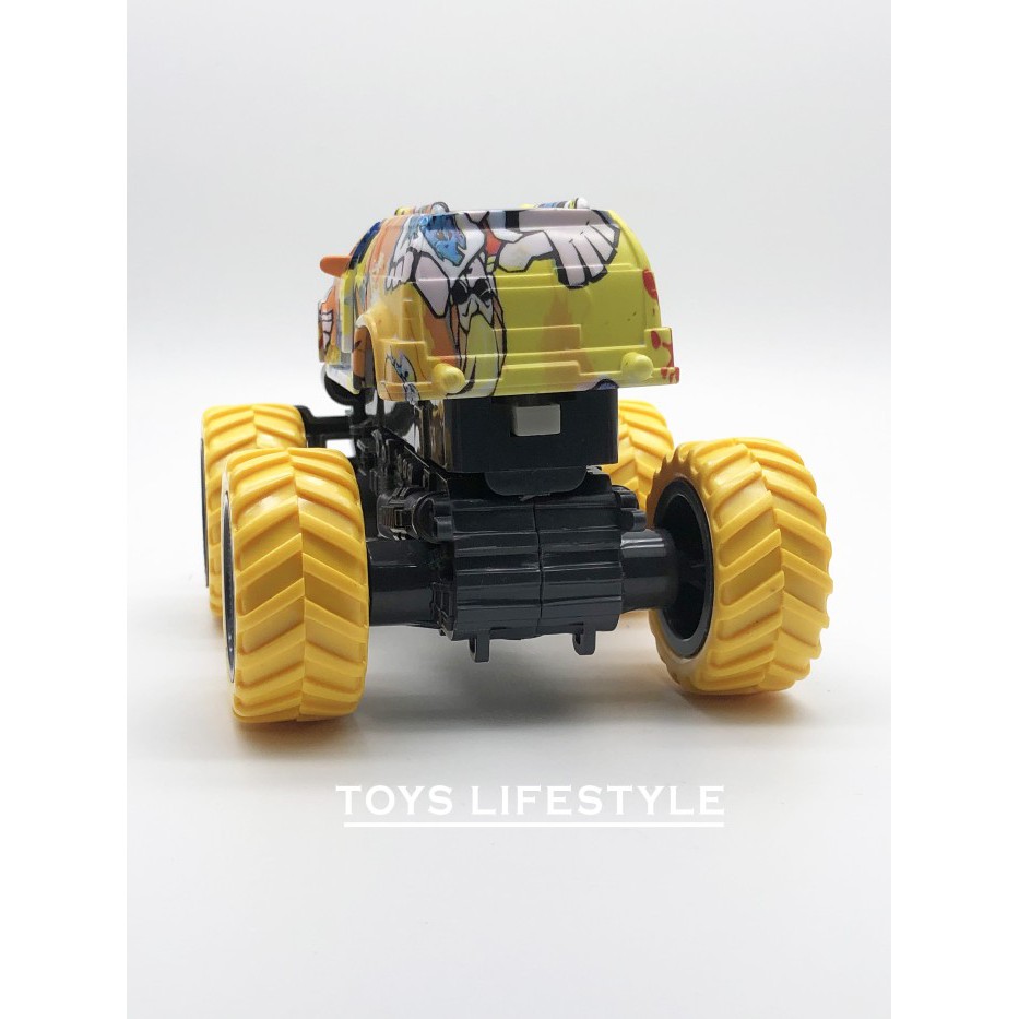 Toy Addict Off Road Car With Open Door Functioning Skala 1:32 (Kuning)
