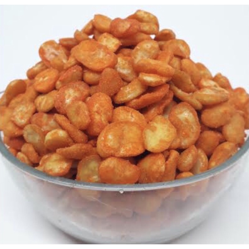 

kacang koro kupas pedas/1kg/rasa balado hot spicy