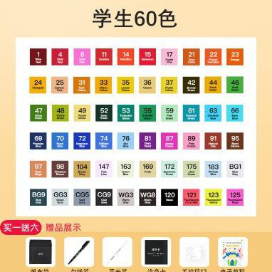 

Discount Triple W Twin Marker Colour Sketch Spidol Gambar Warna Sketsa 30 60 - 30 Pcs
