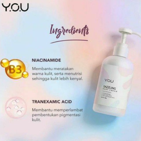 Y.O.U DAZZLING BODY CREAM