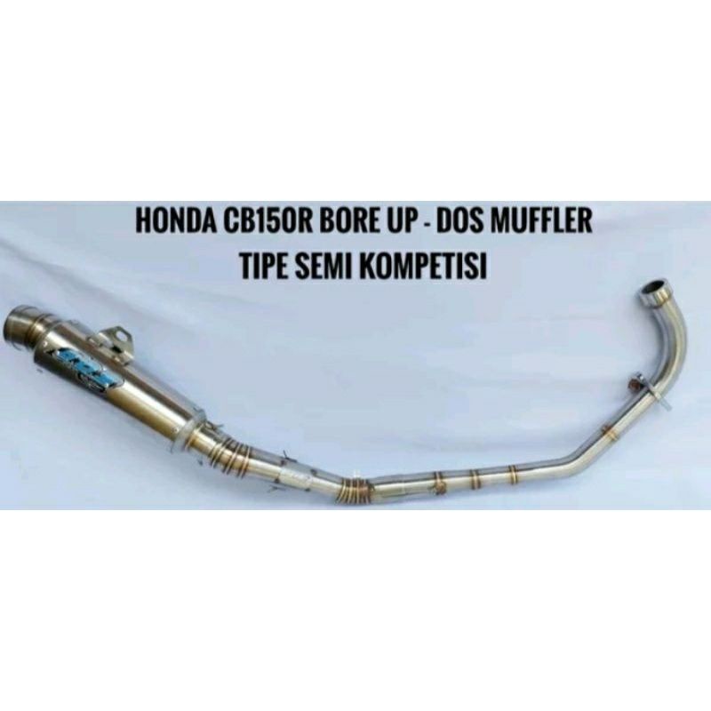 knalpot DOS Muffler original CB150R Dan CB 150 Old Stenlis