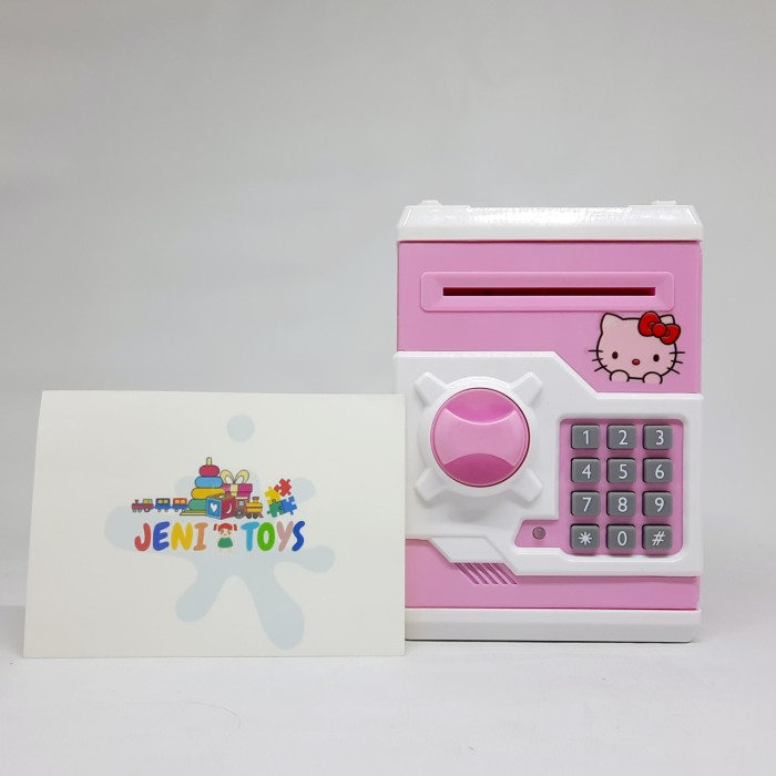 atm brankas piggy bank hello kitty 