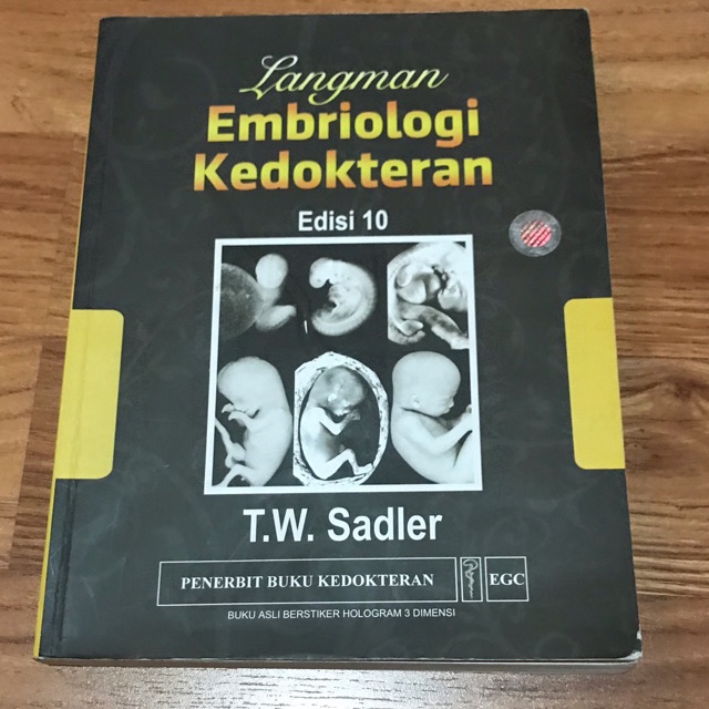 LANGMAN EMBRIOLOGI KEDOKTERAN EDISI 10 ORIGINAL