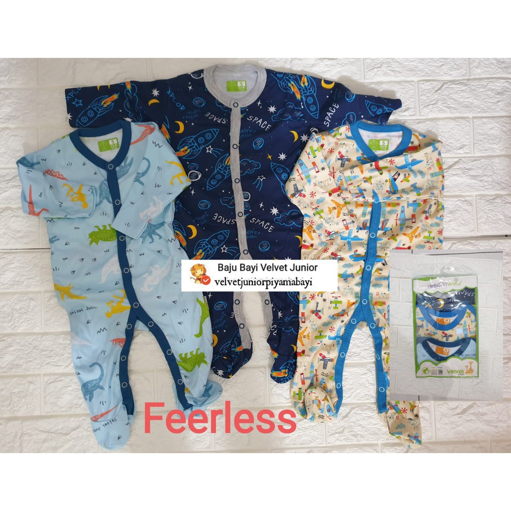 Velvet Junior Dreamwear Jumper Tutup Kaki (Boy)