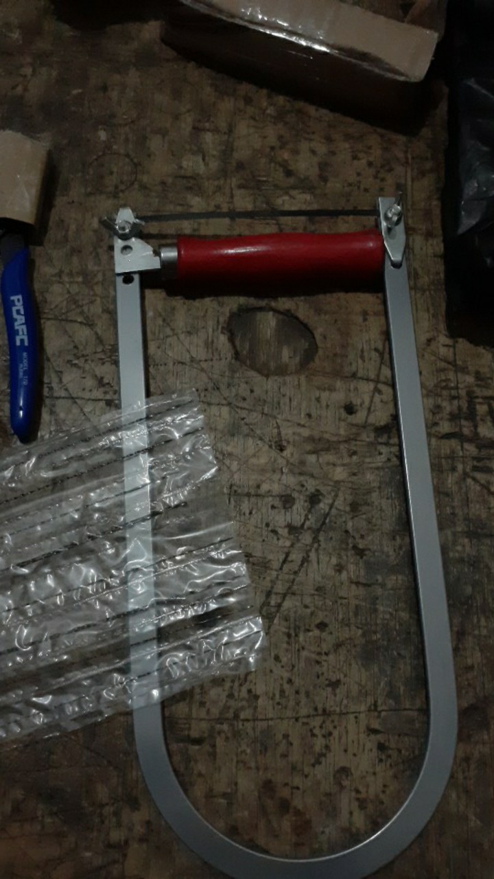 Gergaji Tangan Model Jepit Untuk Scroll Saw Tanpa Pin