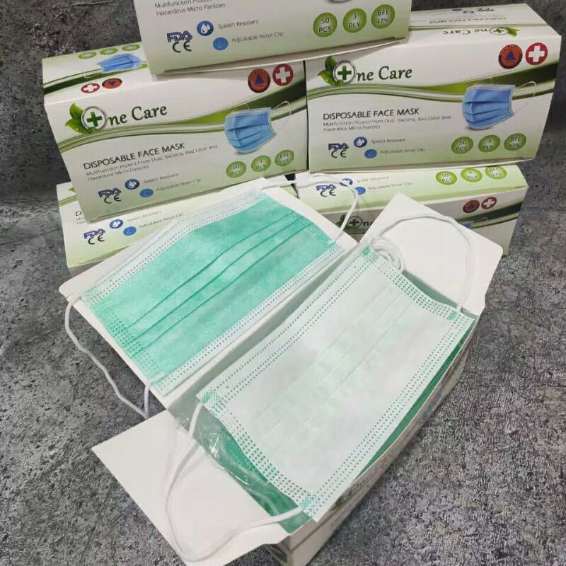 Jual MASKER Impor 3 Ply 1 BOX ISI 50PCSSUDAH ADA IZIN KEMENKES Bnpb ...