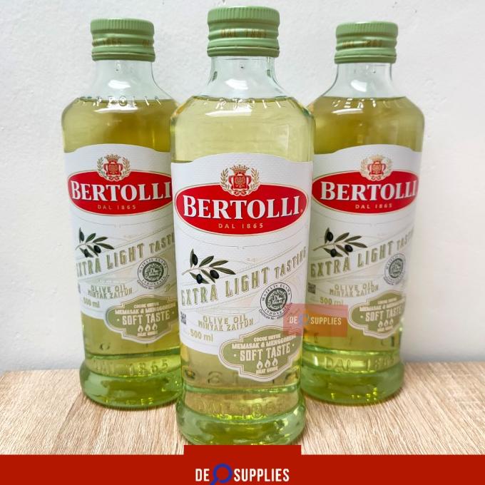 

BAYAR COD Bertolli Extra Light Olive Oil 500ml - Minyak Zaitun Soft Masak Goreng DISKON