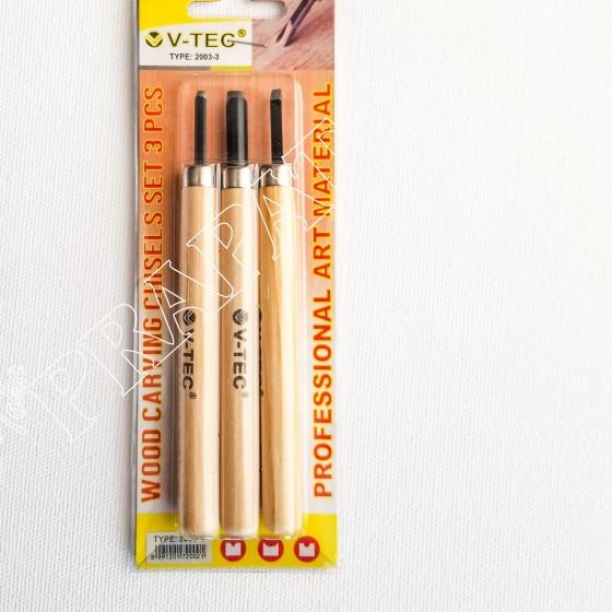 

← Alat pahat / Alat cukil / Wood Carving set 3 pcs ☇