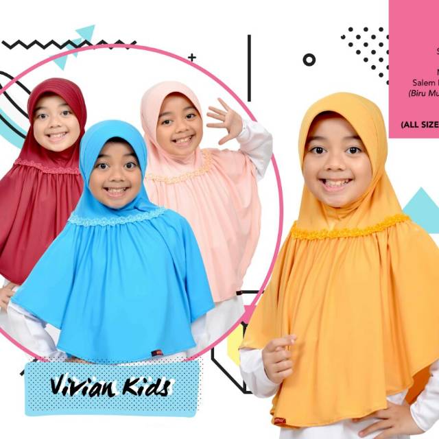 Jilbab anak Elthof Vivian
