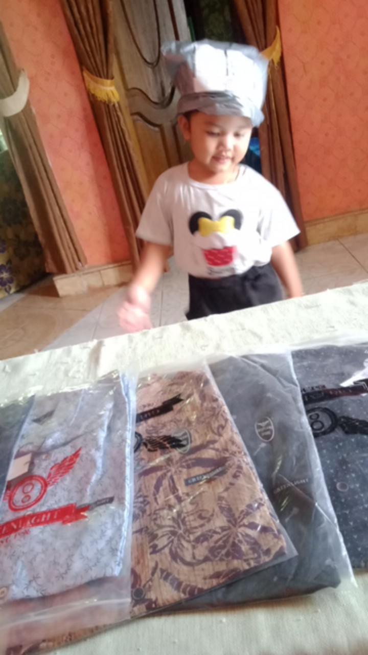 Kemeja Pria Lengan Pendek Cowok Distro Surfing Best Quality Motif Terkini Casual Size L Xl