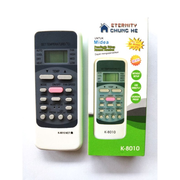 REMOT REMOTE AC MIDEA MULTI - UNIVERSAL CH