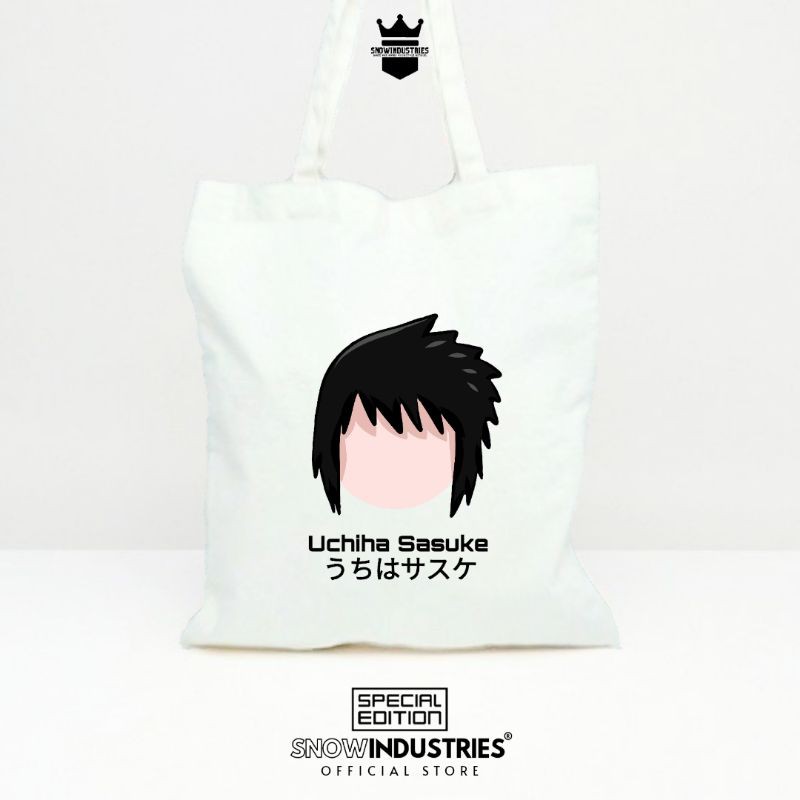 Tote Bag Wanita Pria Original Design Snow Anime Naruto Vol.1